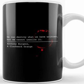 Baskı Dükkanı Dystopian A Clockwork Orange Quote Kupa Bardak