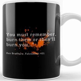 Baskı Dükkanı Dystopian You Must Remember To Burn Them Quote Kupa Bardak