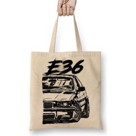 Baskı Dükkanı E36 Dirty Style Bez Kadın Günlük Çanta