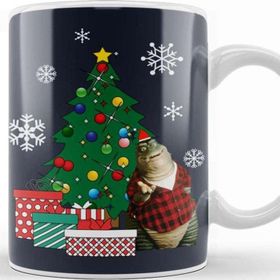 Baskı Dükkanı Earl Sinclair Around The Christmas Tree Dinosaurs Kupa Bardak