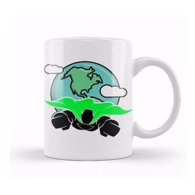 Baskı Dükkanı Earth Day 2021 Superearthman Earth Day Kupa Bardak