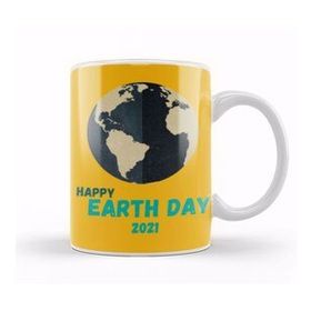 Baskı Dükkanı Earth Day Gifts Happy Earth Day 2021 Kupa Bardak
