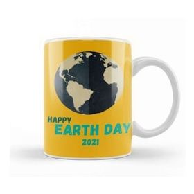 Baskı Dükkanı Earth Day Gifts Happy Earth Day 2021 Kupa Bardak
