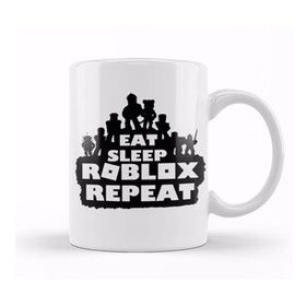 Baskı Dükkanı Eat Sleep Roblox Repeat 01 Kupa Bardak