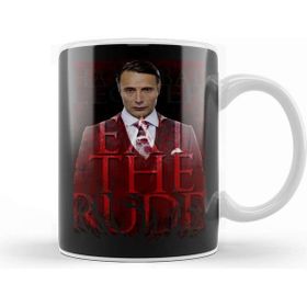 Baskı Dükkanı Eat The Rude Kupa Bardak