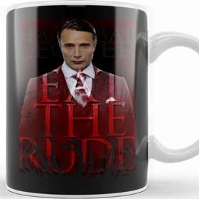 Baskı Dükkanı Eat The Rude Kupa Bardak