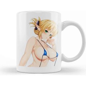 Baskı Dükkanı Ecchi Anime Highschool Rossweisse Kupa Bardak