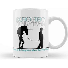 Baskı Dükkanı Echo The Bunnymen Dancing Horses Kupa Bardak