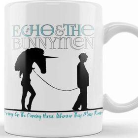 Baskı Dükkanı Echo The Bunnymen Dancing Horses Kupa Bardak