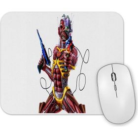 Baskı Dükkanı Eddie Cyborg Mouse Pad
