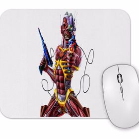 Baskı Dükkanı Eddie Cyborg Mouse Pad