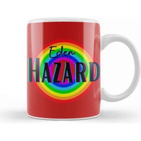 Baskı Dükkanı Eden Hazard Vintage Retro Rainbow Style Kupa Bardak