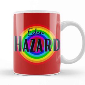 Baskı Dükkanı Eden Hazard Vintage Retro Rainbow Style Kupa Bardak