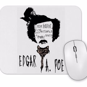 Baskı Dükkanı Edgar Allan Poe Mouse Pad