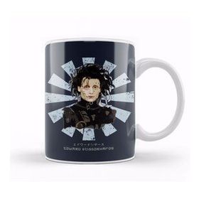 Baskı Dükkanı Edward Scissorhands Retro Japanese Kupa Bardak