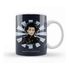 Baskı Dükkanı Edward Scissorhands Retro Japanese Kupa Bardak