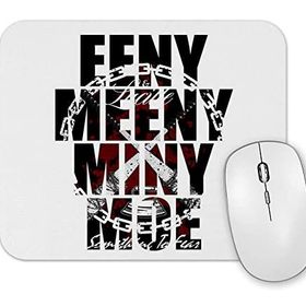 Baskı Dükkanı Eeeny Meeny Miny Moe Mouse Pad