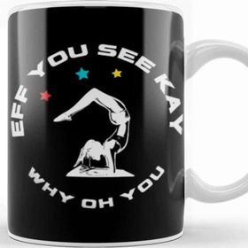 Baskı Dükkanı Eff You See Kay Why Oh You Kupa Bardak