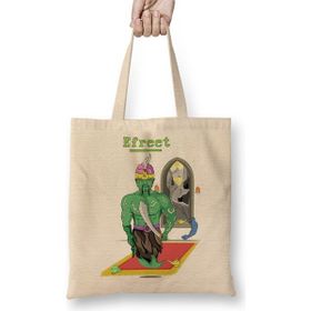 Baskı Dükkanı Efreet Djin War Green Faction Bez Çanta