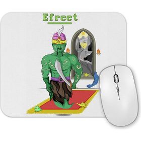 Baskı Dükkanı Efreet Djin War Green Faction Mouse Pad