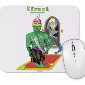 Baskı Dükkanı Efreet Djin War Green Faction Mouse Pad