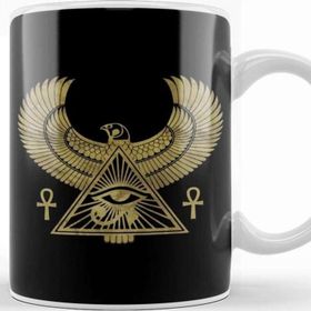 Baskı Dükkanı Egyptian Eye Of Horus Wadjet Kupa