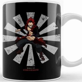 Baskı Dükkanı Eijiro Kirishima Retro Japanese My Hero Academia Kupa