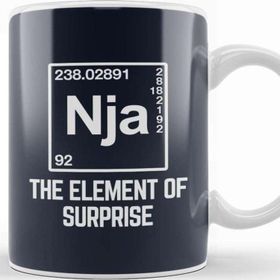 Baskı Dükkanı Element of Surprise The Ninja Kupa