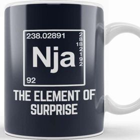 Baskı Dükkanı Element of Surprise The Ninja Kupa