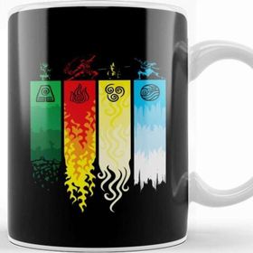 Baskı Dükkanı Element Symbols Avatar The Last Airbender Kupa