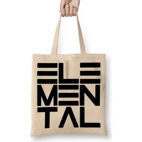 Baskı Dükkanı Elemental Bez Çanta