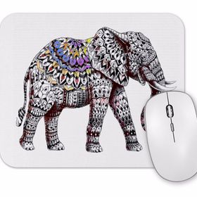 Baskı Dükkanı Elephant Color Mouse Pad