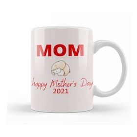 Baskı Dükkanı Elephant Mothers Day 2021 Kupa