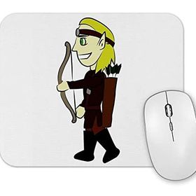 Baskı Dükkanı Elfo Cartoon Mouse Pad