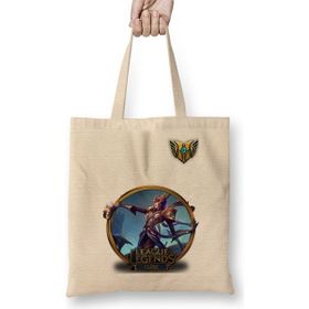 Baskı Dükkanı Elise Lol League Of Legends Bez Çanta