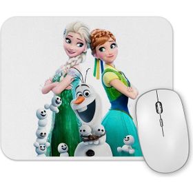 Baskı Dükkanı Elsa Anna Frozen Fever Olaf Mouse Pad