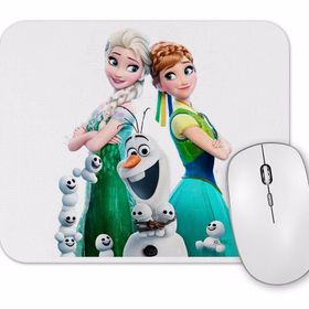 Baskı Dükkanı Elsa Anna Frozen Fever Olaf Mouse Pad