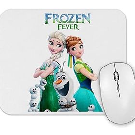 Baskı Dükkanı Elsa Anna Frozen Fever Olaf Mouse Pad
