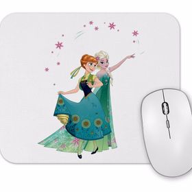 Baskı Dükkanı Elsa Anna Olaf the Walt Disney Company Mouse Pad