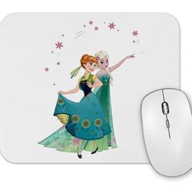 Baskı Dükkanı Elsa Anna Olaf the Walt Disney Company Mouse Pad