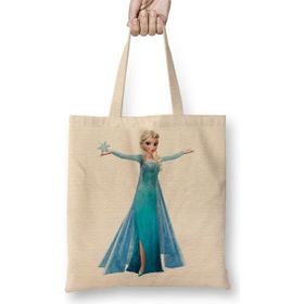 Baskı Dükkanı Elsa Hans Frozen Anna Bez Kadın Günlük Çanta
