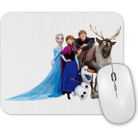 Baskı Dükkanı Elsa Kristoff Anna Olaf Mouse Pad