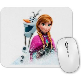Baskı Dükkanı Elsa Kristoff Anna Olaf Mouse Pad