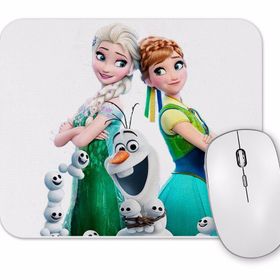Baskı Dükkanı Elsa ve Anna 3 Mouse Pad