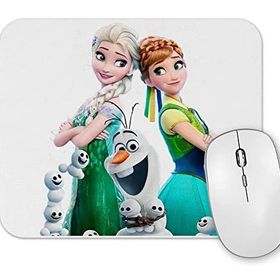 Baskı Dükkanı Elsa ve Anna 3 Mouse Pad