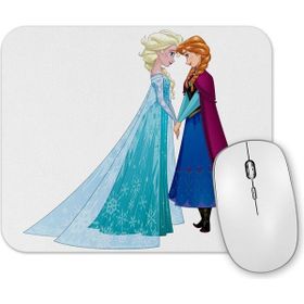 Baskı Dükkanı Elsa ve Anna Mouse Pad