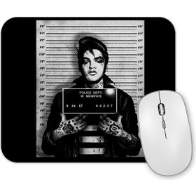Baskı Dükkanı Elvis Detido Mouse Pad