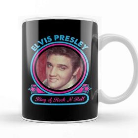 Baskı Dükkanı Elvis Presley King Of Rock N Rol Kupa