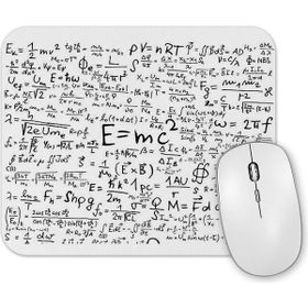 Baskı Dükkanı E=mc2 Formül Matematik Formülü Mouse Pad