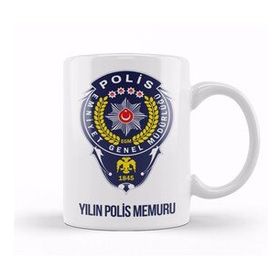 Baskı Dükkanı Emniyet Polisi Polise Hediye Kupa